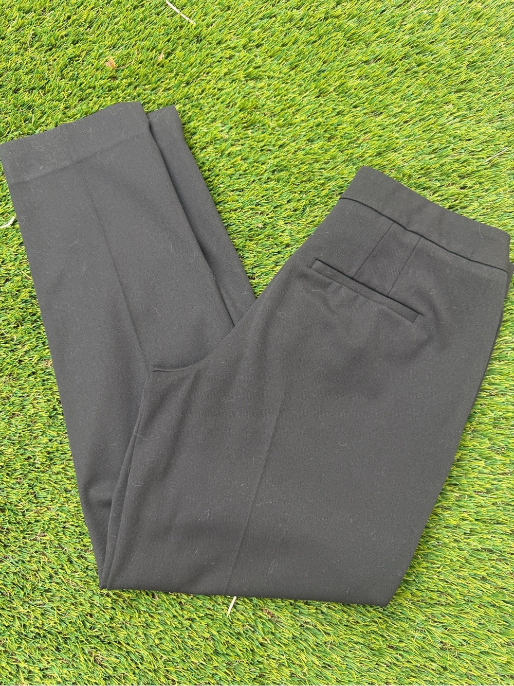 White House Black Market Black Slim Leg Ankle Comfort Stretch Pant